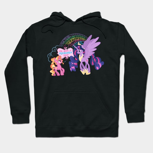 My Little Pony Finale Twilight & Luster Dawn Hoodie by SketchedCrow